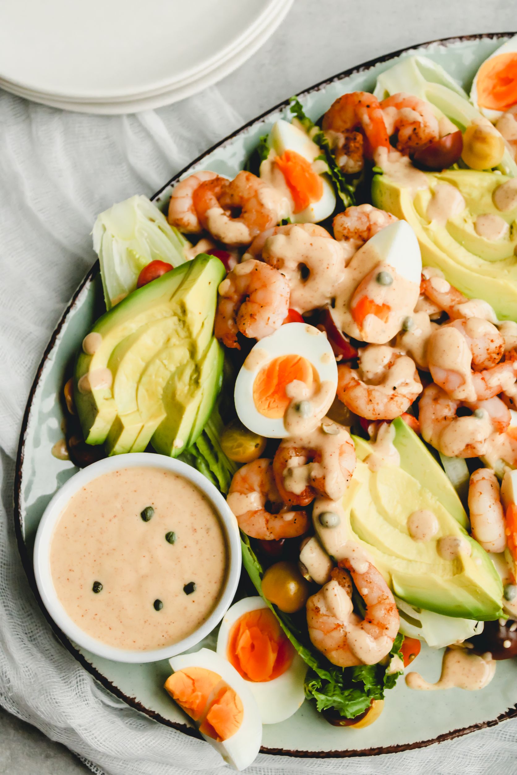 Classic Shrimp Louie Salad
